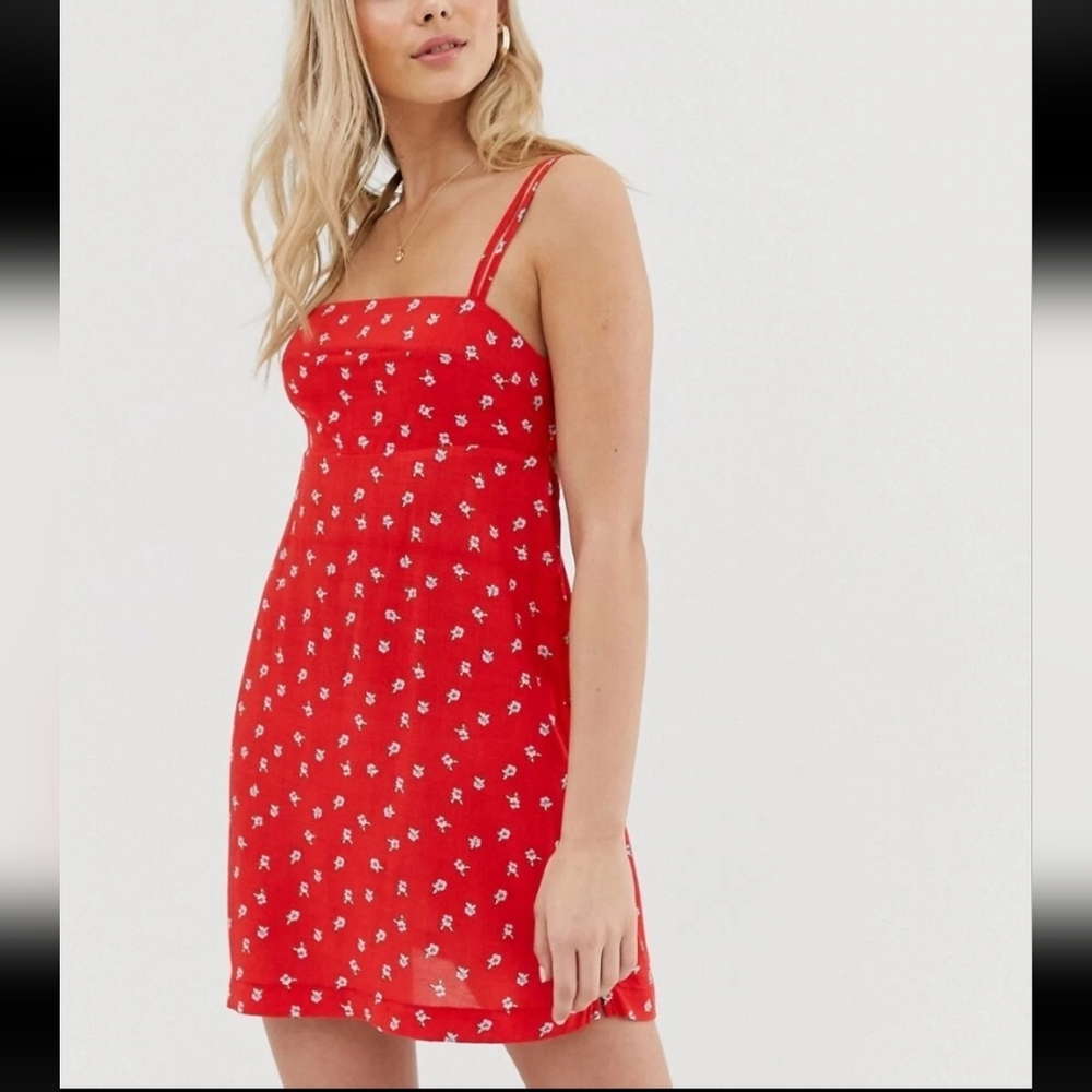 Free People NWOT Wild Child Floral Mini Dress L